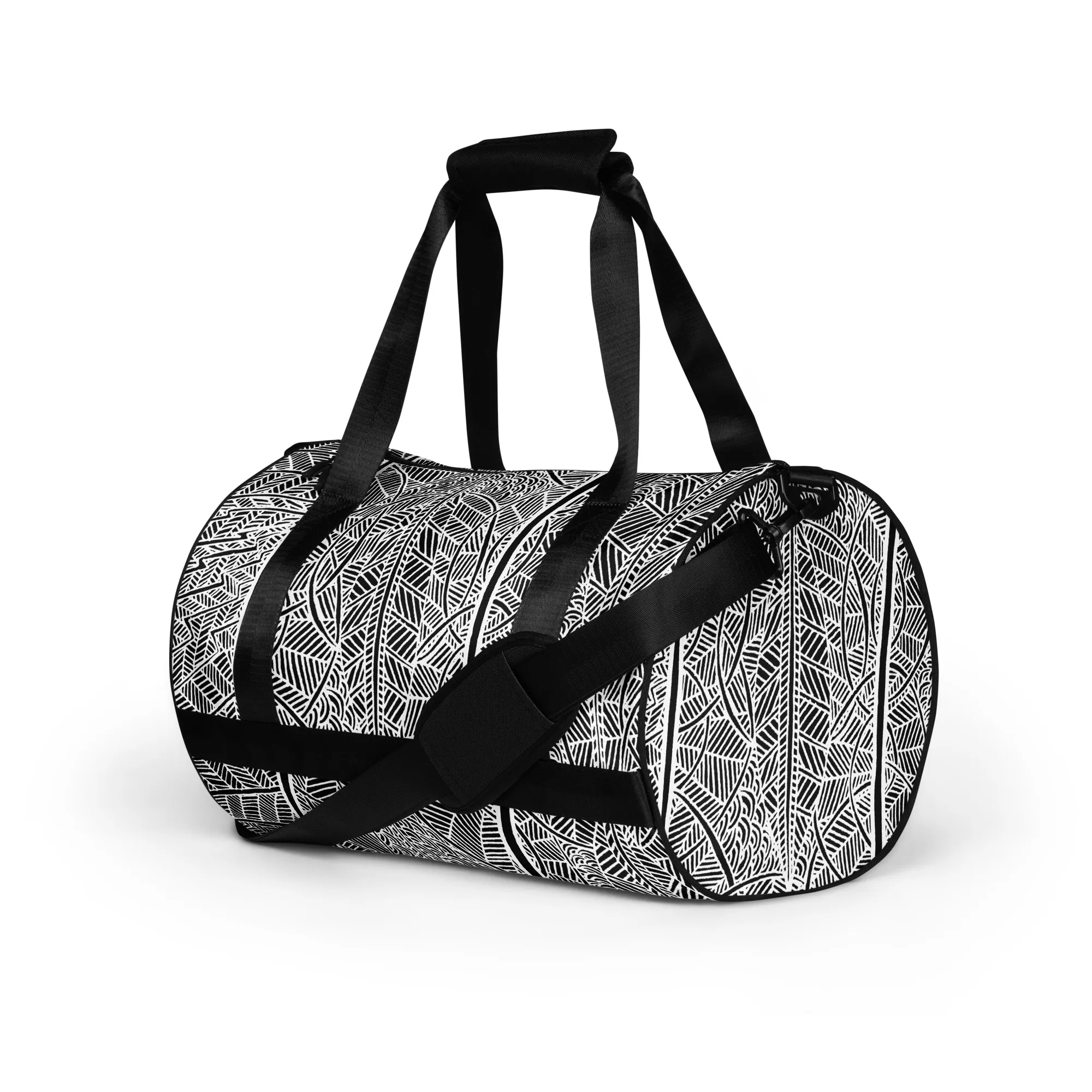 All-over print gym bag – Rain Over Barton Springs