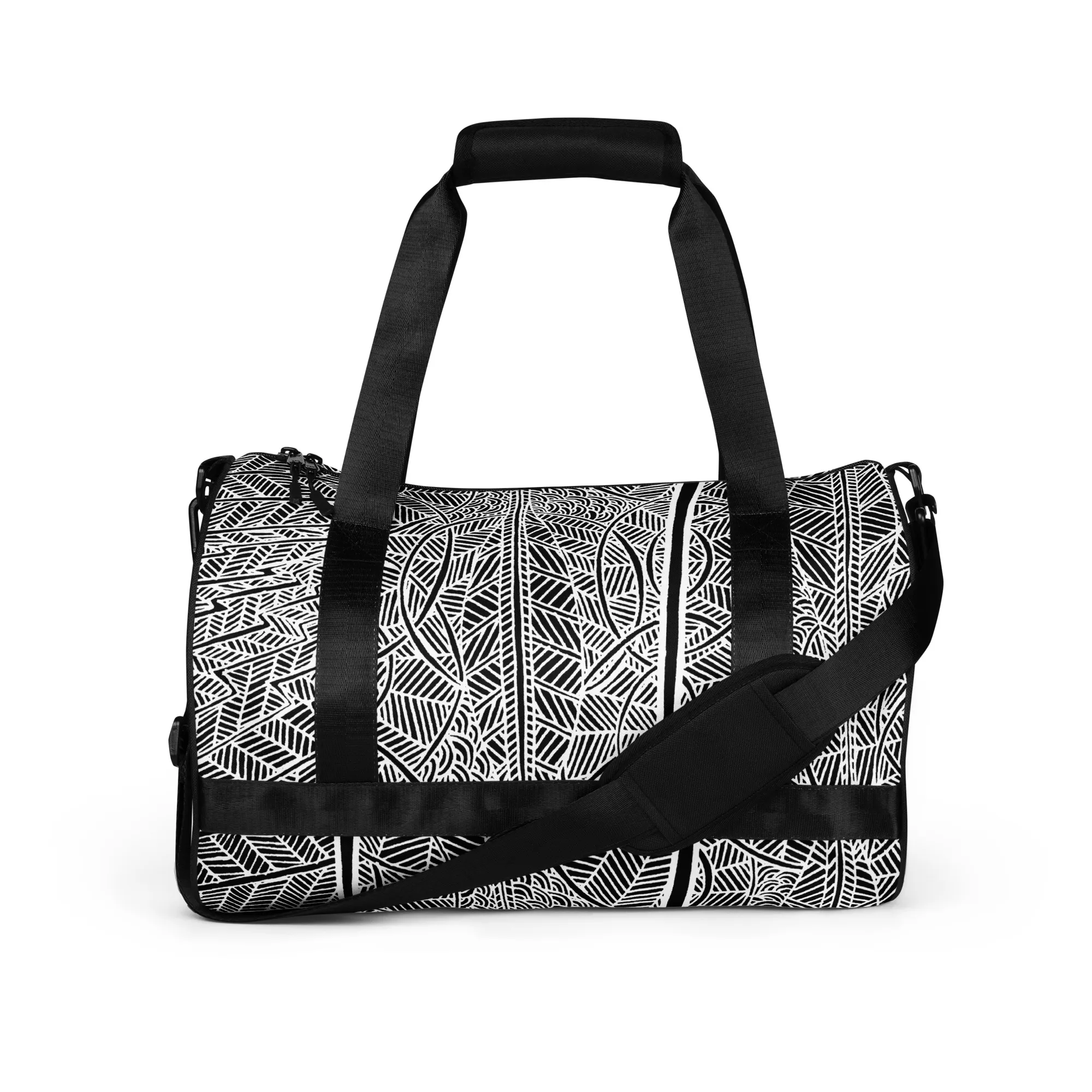 All-over print gym bag – Rain Over Barton Springs