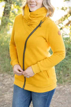 Quinn ZipUp Cowl - Mustard