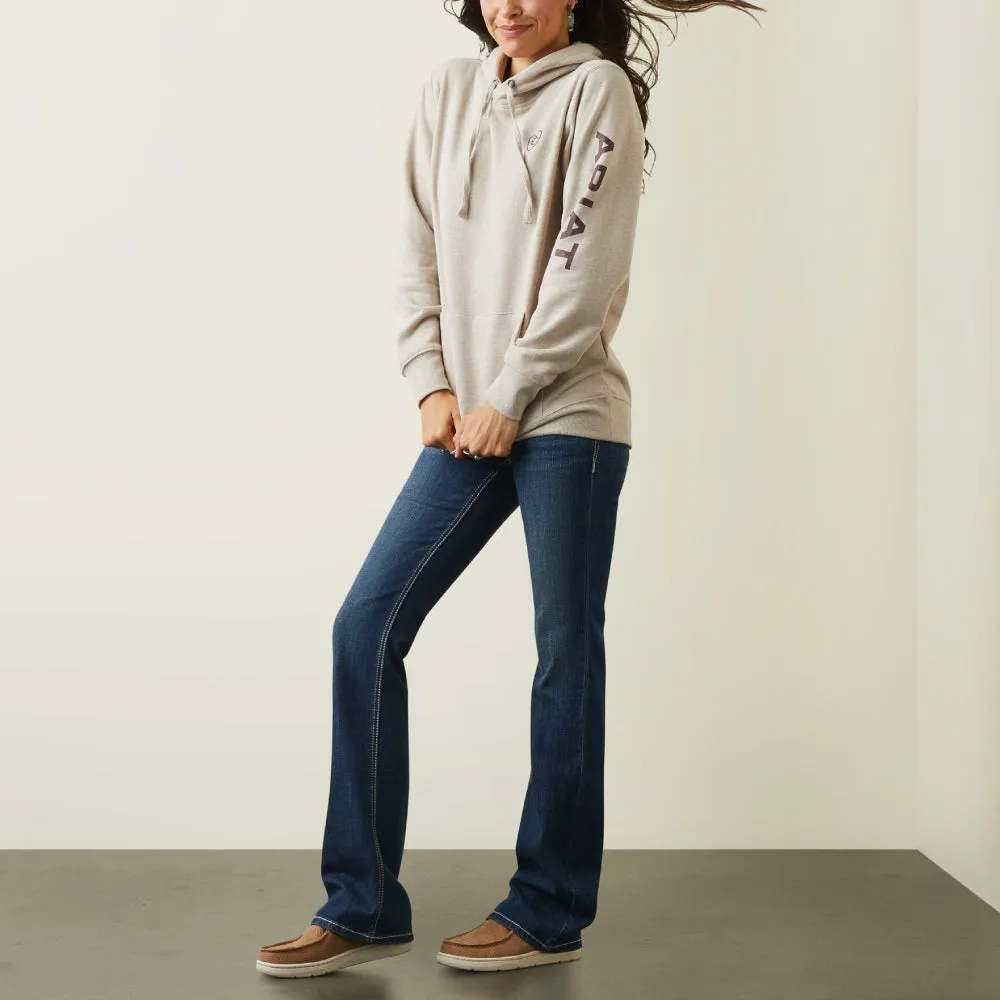 Versatile Ariat Womens Logo Hoodie | Outerwear | Tan