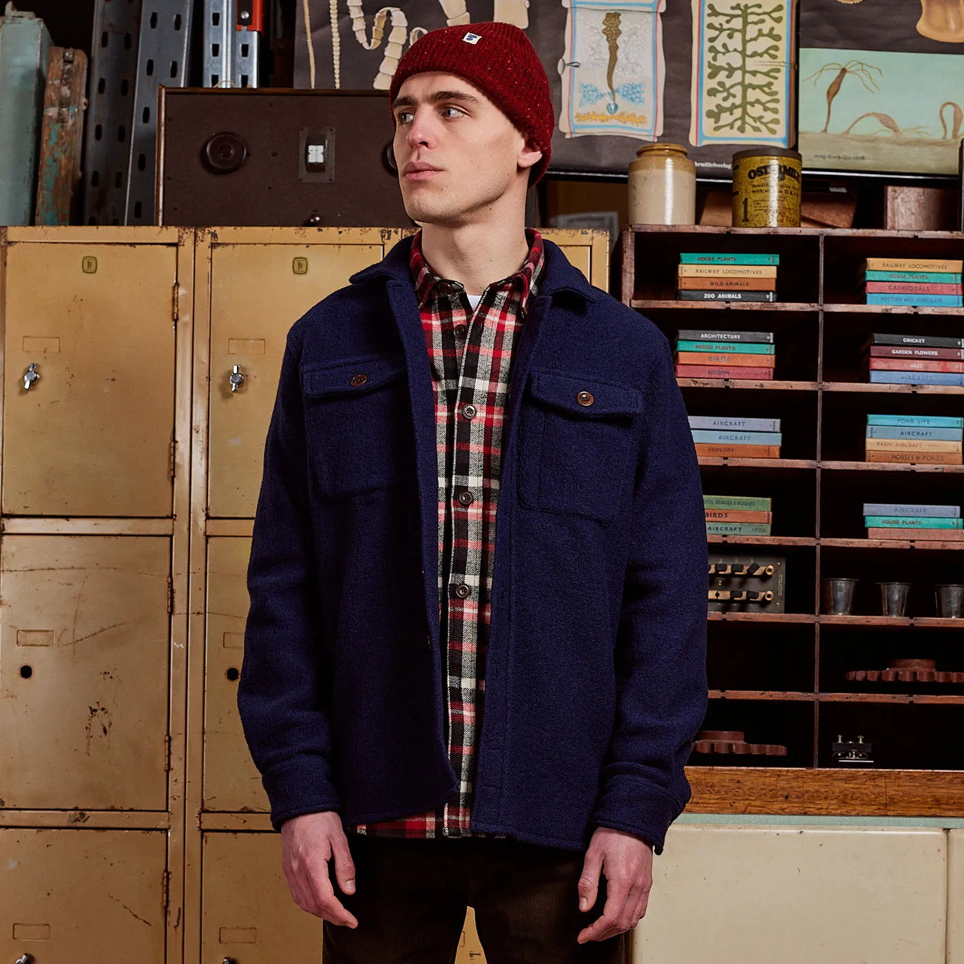 WATKINS WOOL OVERSHIRT