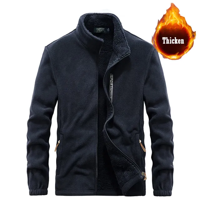 Xituodai Men Fleece Spring Jacket 2022 New Windproof Casual Warm Vest Coat Men Large Size Clothing S-5XL Fashion Winter Vest Men